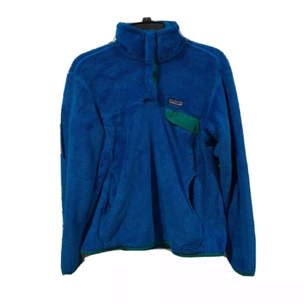 Patagonia Blue Pullover Fleece Size Women’s Medium